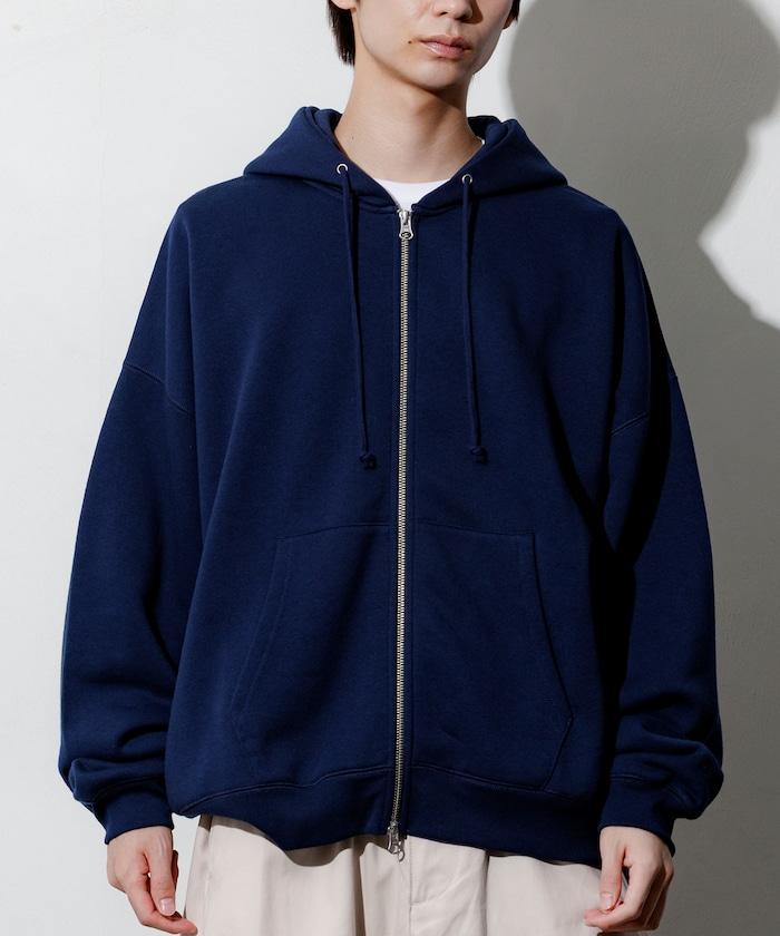 リラックスフィット ジップアップ パーカー 【限定展開】
