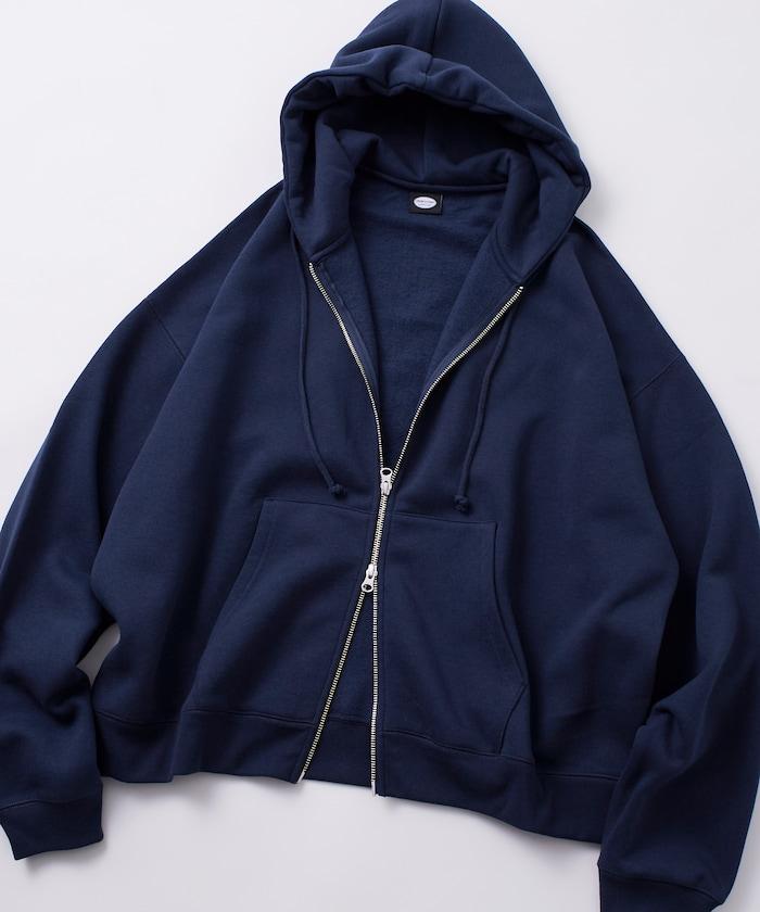 リラックスフィット ジップアップ パーカー 【限定展開】