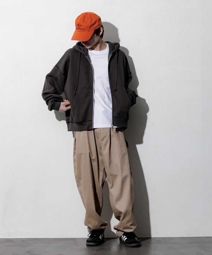 リラックスフィット ジップアップ パーカー 【限定展開】