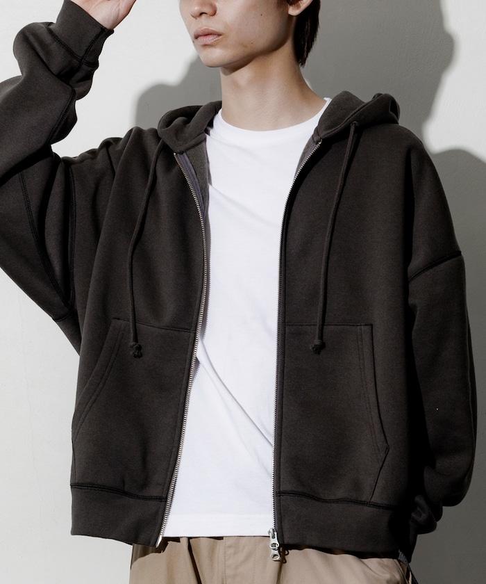 リラックスフィット ジップアップ パーカー 【限定展開】