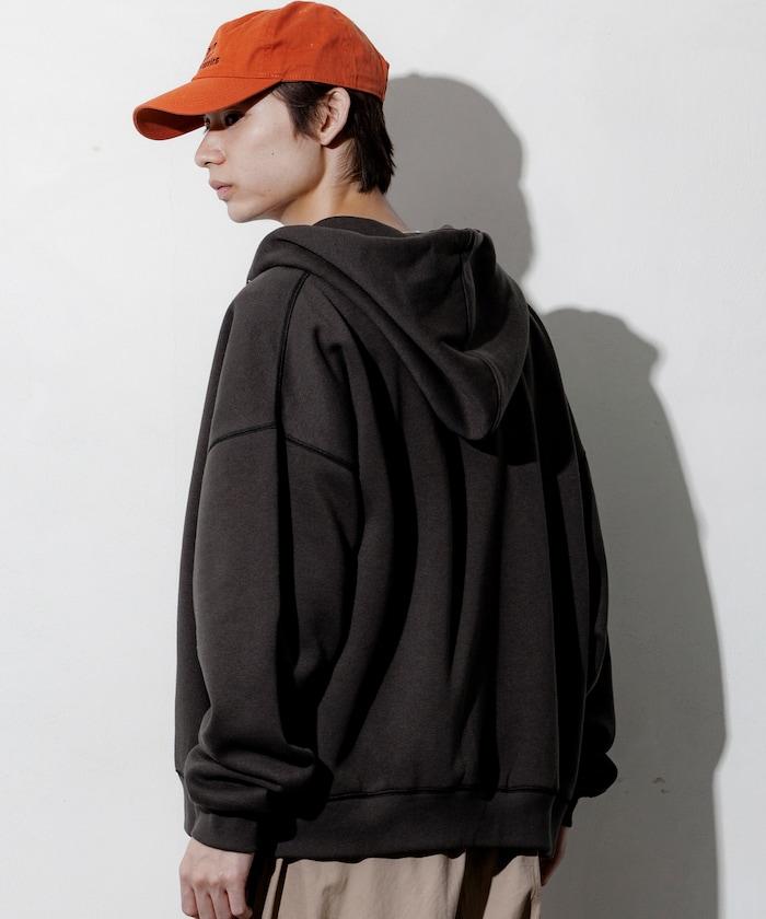 リラックスフィット ジップアップ パーカー 【限定展開】
