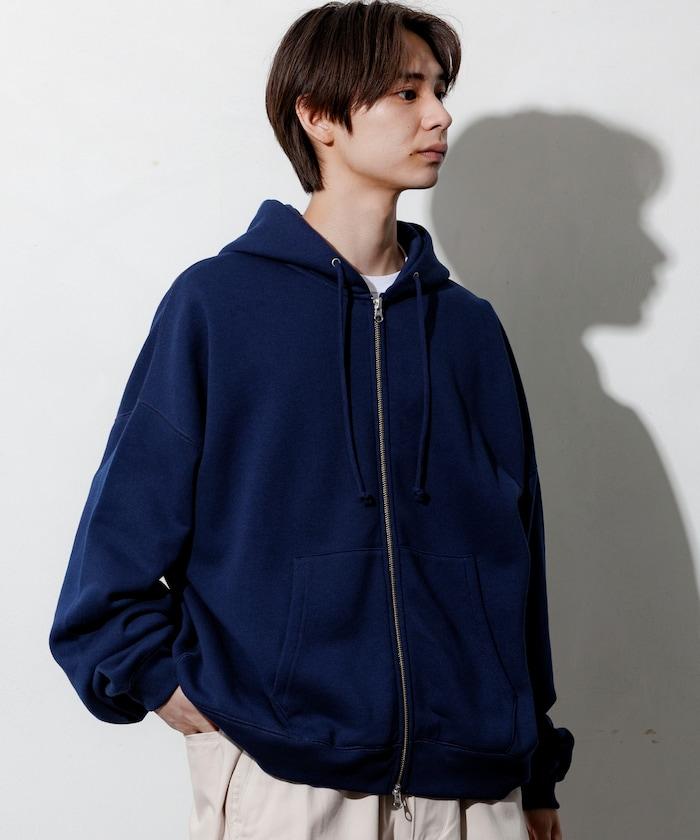 リラックスフィット ジップアップ パーカー 【限定展開】