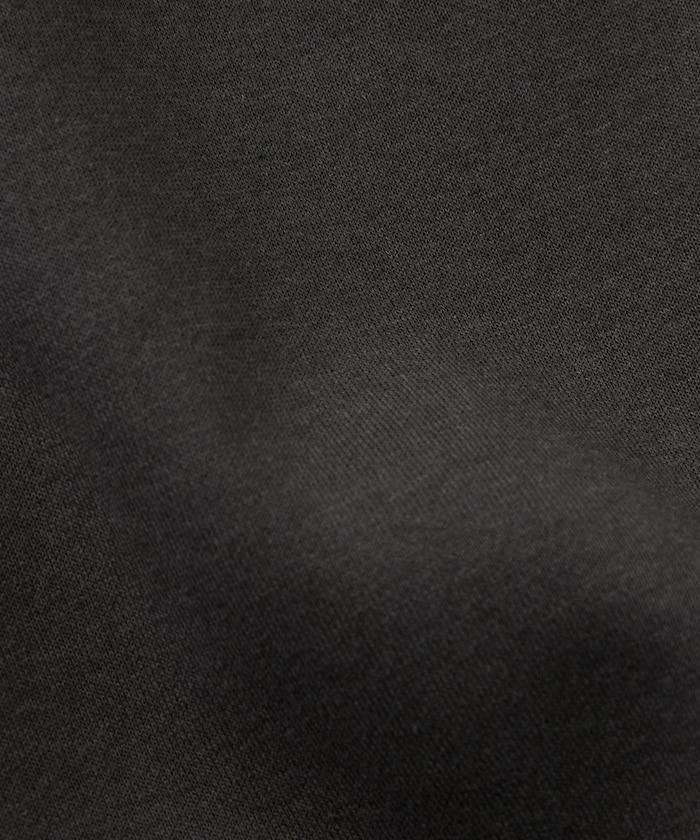 リラックスフィット スピンドル ポロカラー スウェット / ヘムコード 【限定展開】