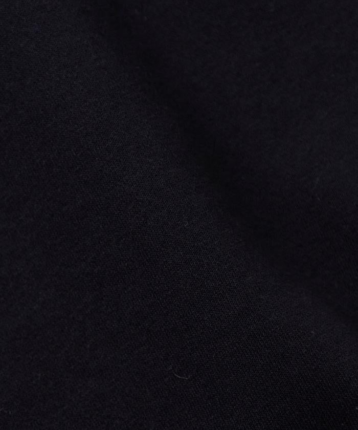 リラックスフィット スピンドル ポロカラー スウェット / ヘムコード 【限定展開】