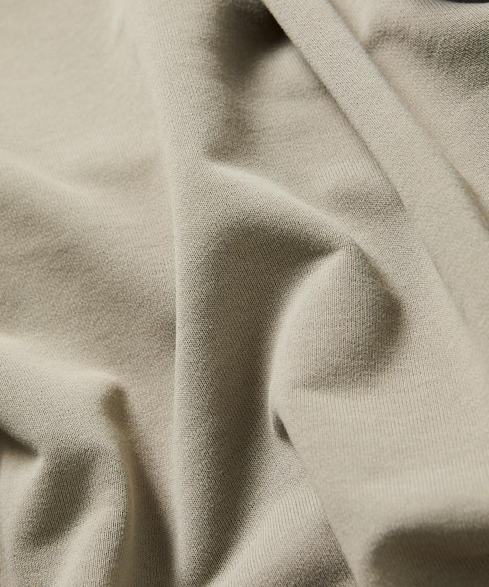 Drymix(R) 乾爽混紡寬鬆版型圓領抽繩衛衣 / 下襬抽繩