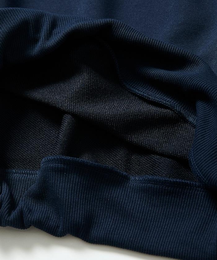 Drymix(R) / 乾爽混紡寬鬆版型側袋圓領衛衣