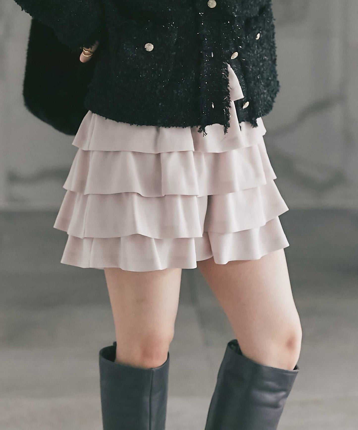 【La boutique BonBon】層疊短褲