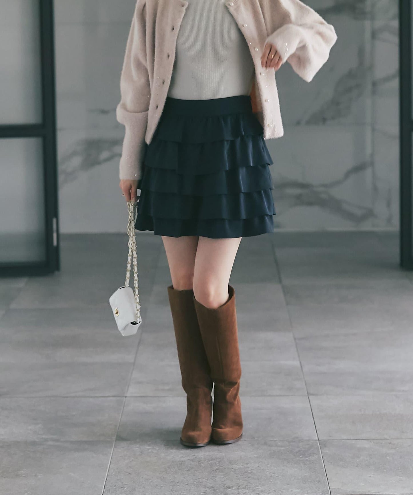 【La boutique BonBon】層疊短褲