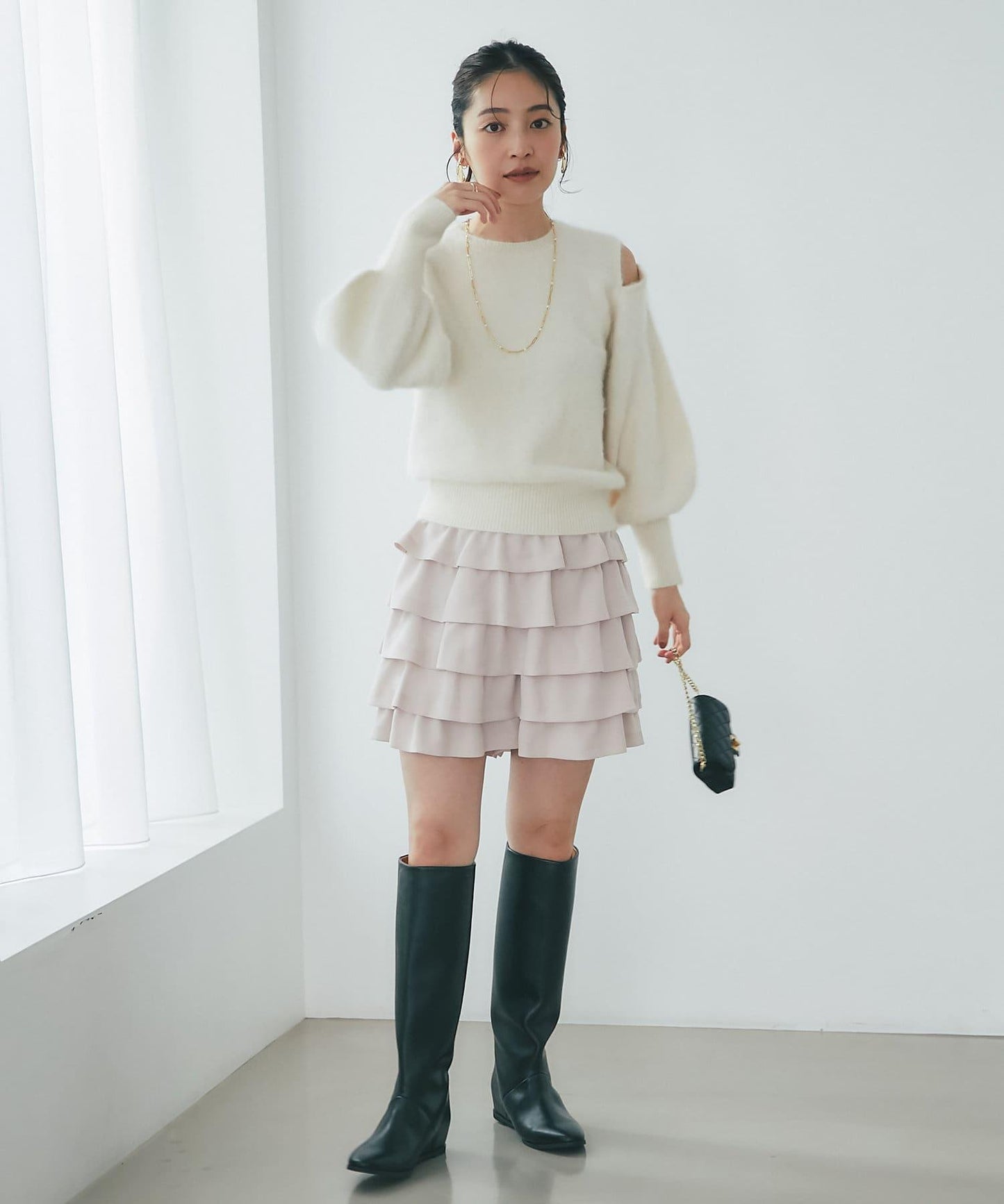 【La boutique BonBon】層疊短褲