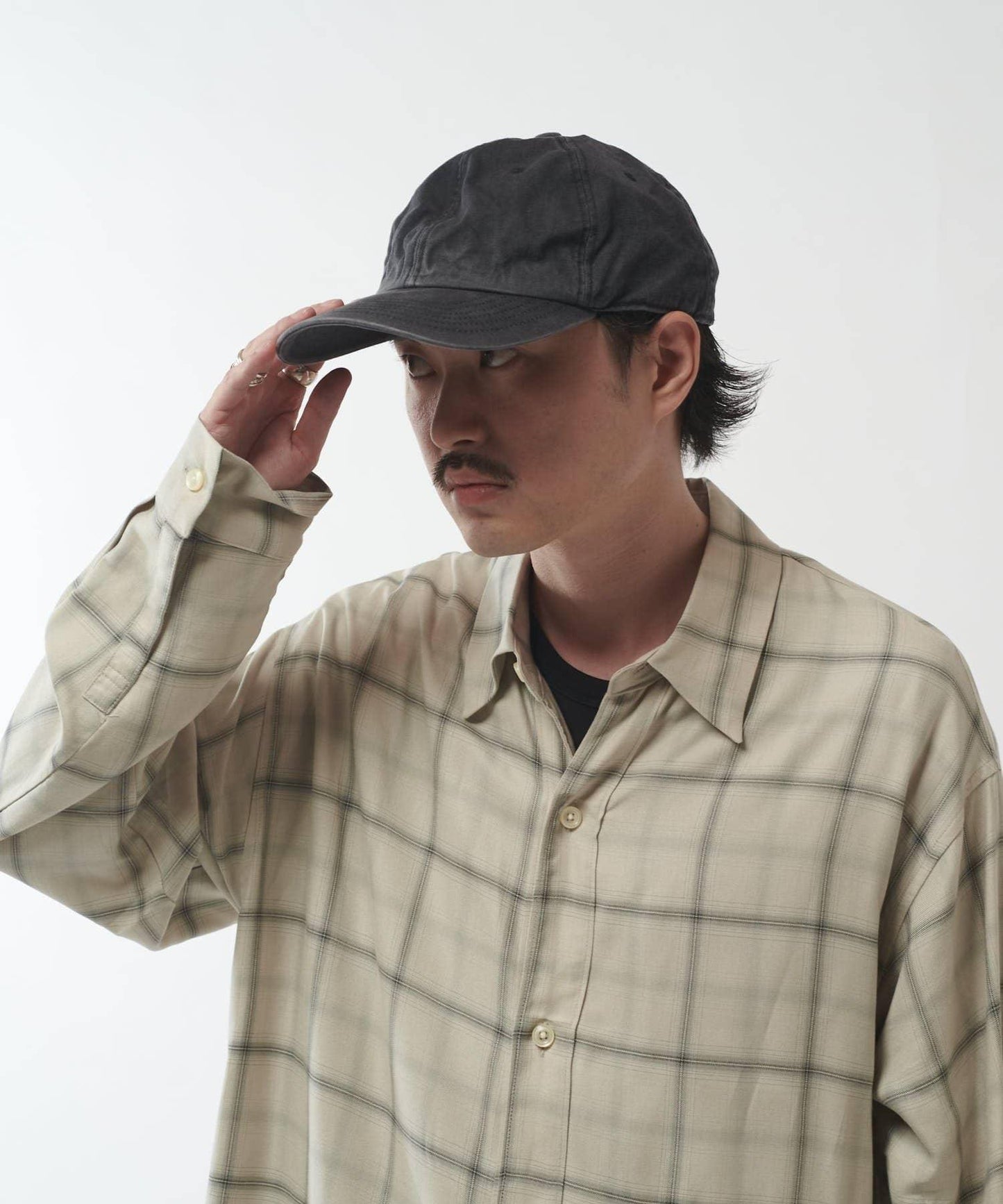 生物水洗六片帽簷棒球帽 CPH限定