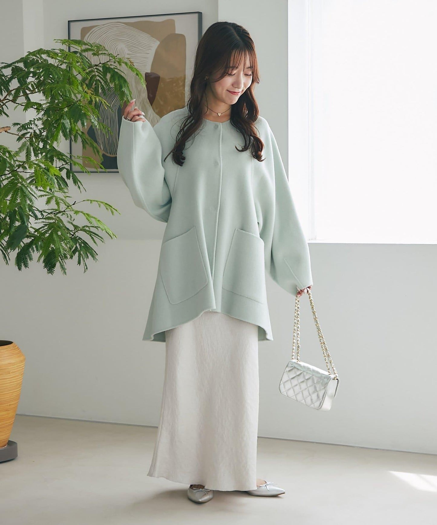 【オウレンティ】菱格鏈條包