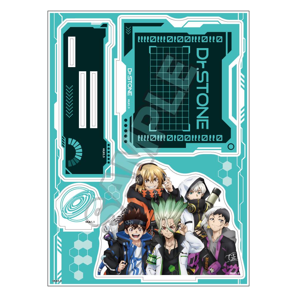 《Dr.STONE 石紀元》賽博朋克亞克力場景擺件