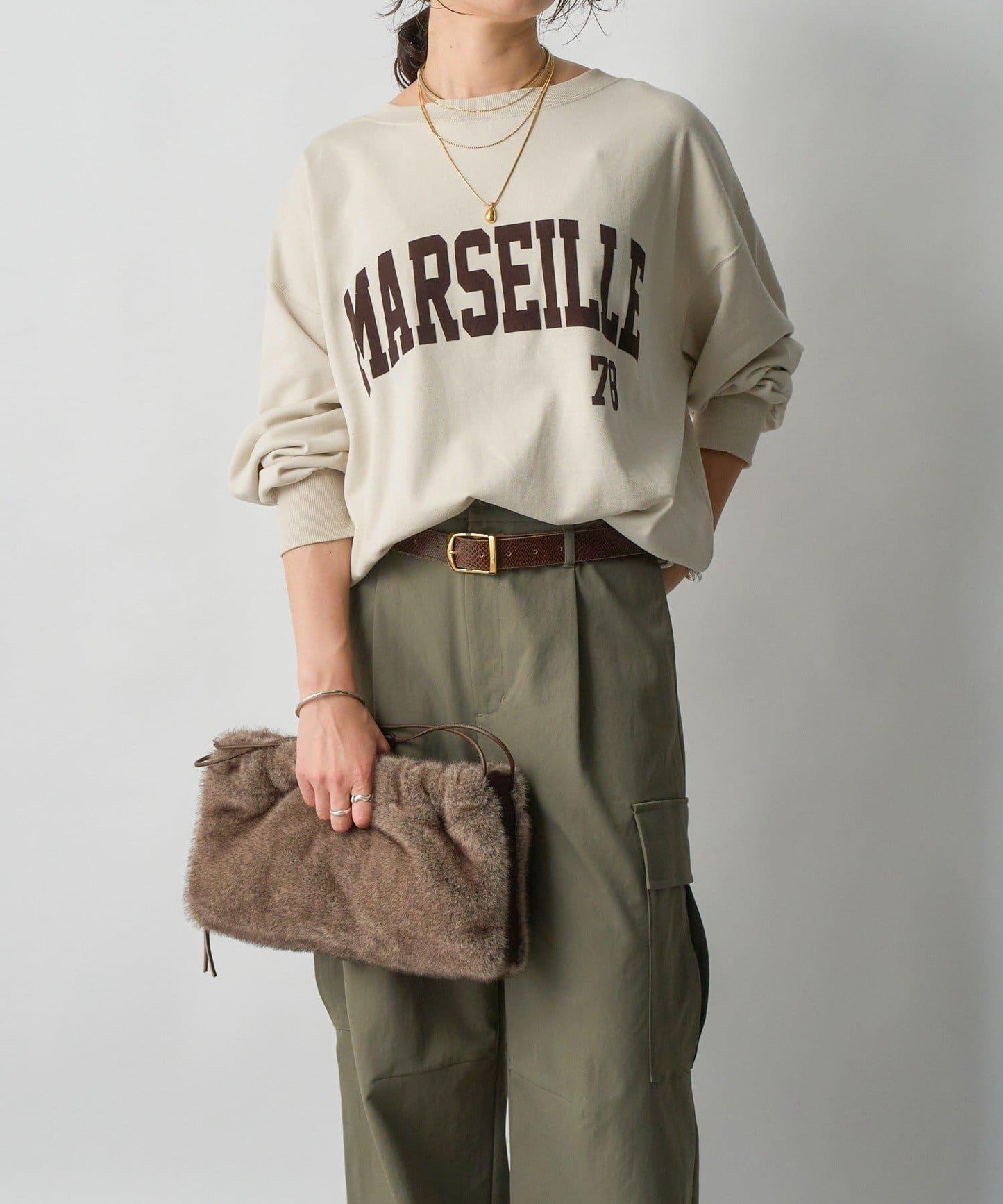 【成人Logo衛衣】MARSEILLE標誌衛衣