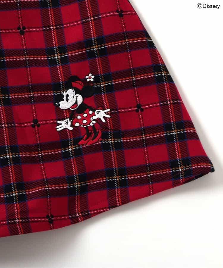 【リンク】《迪士尼》角色蝴蝶結吊帶拼接連衣裙