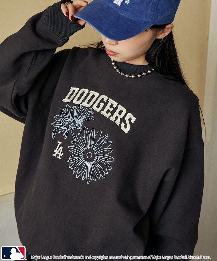 MLB 花卉刺繡衛衣