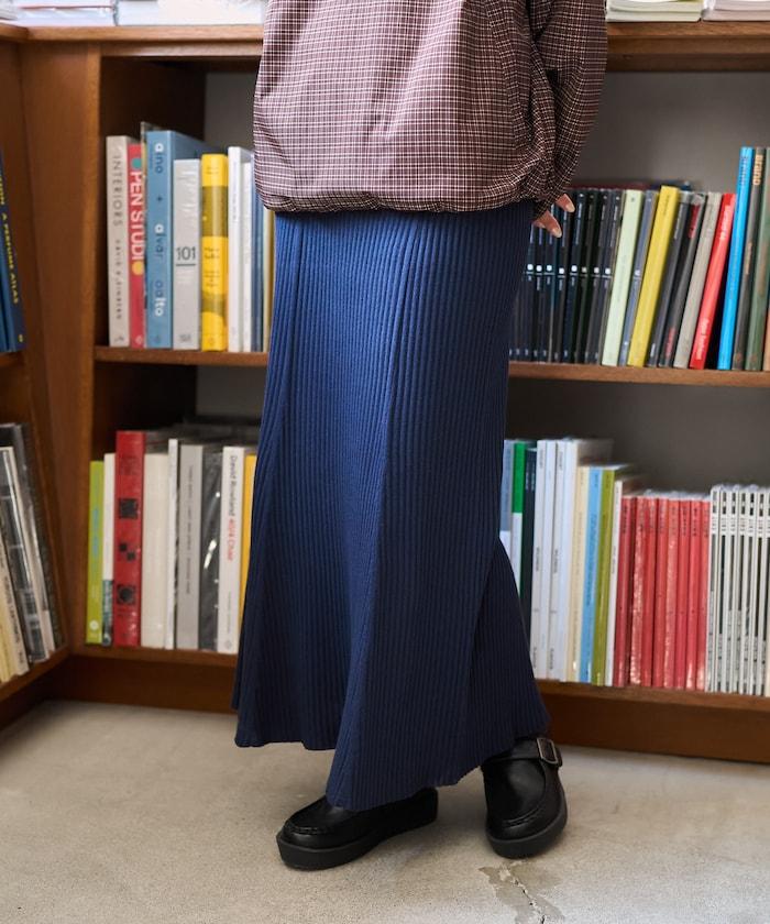 羅紋針織美人魚裙