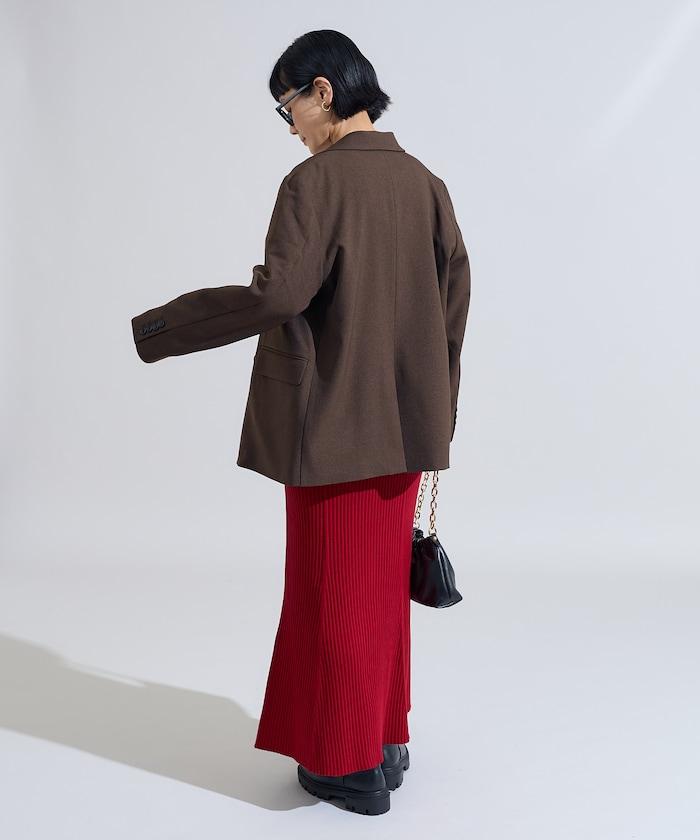 羅紋針織美人魚裙