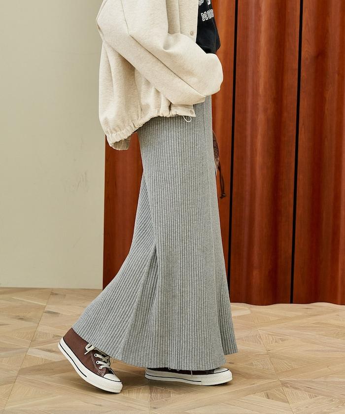 羅紋針織美人魚裙