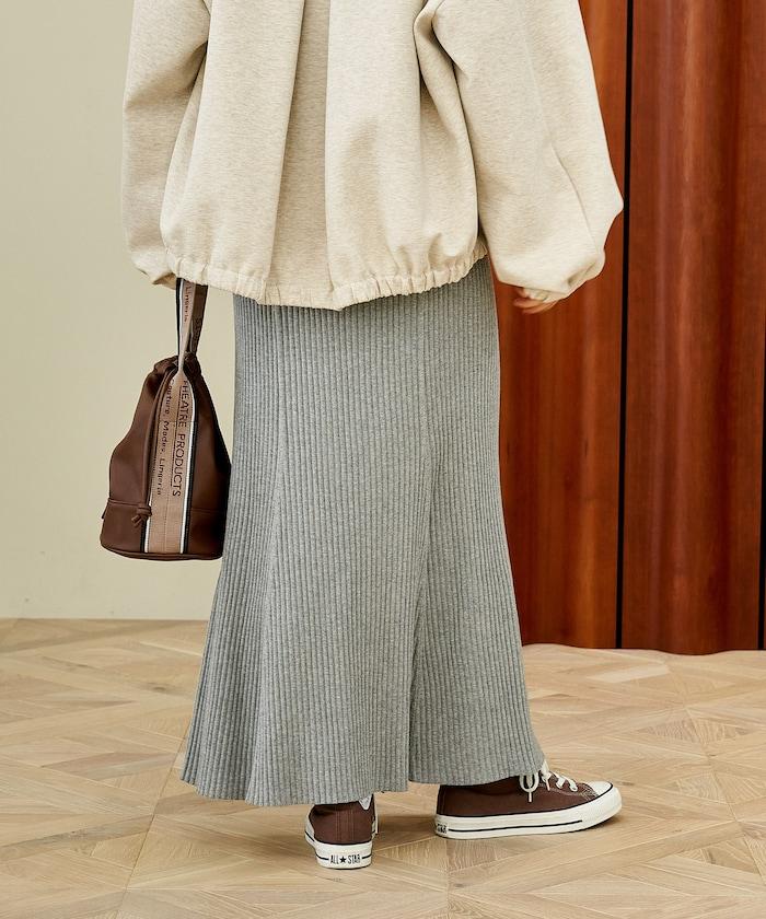 羅紋針織美人魚裙