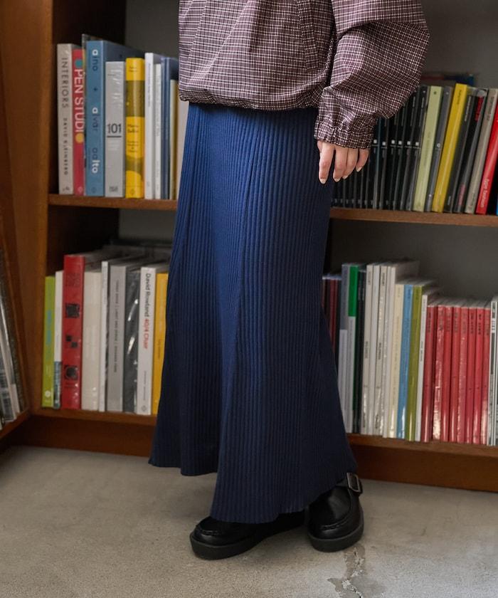 羅紋針織美人魚裙