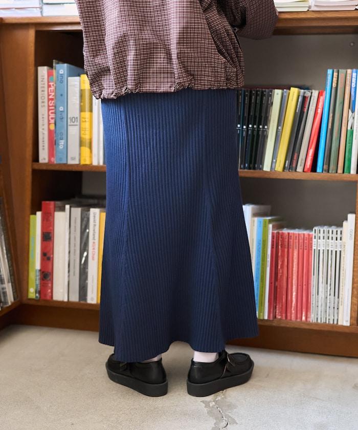 羅紋針織美人魚裙