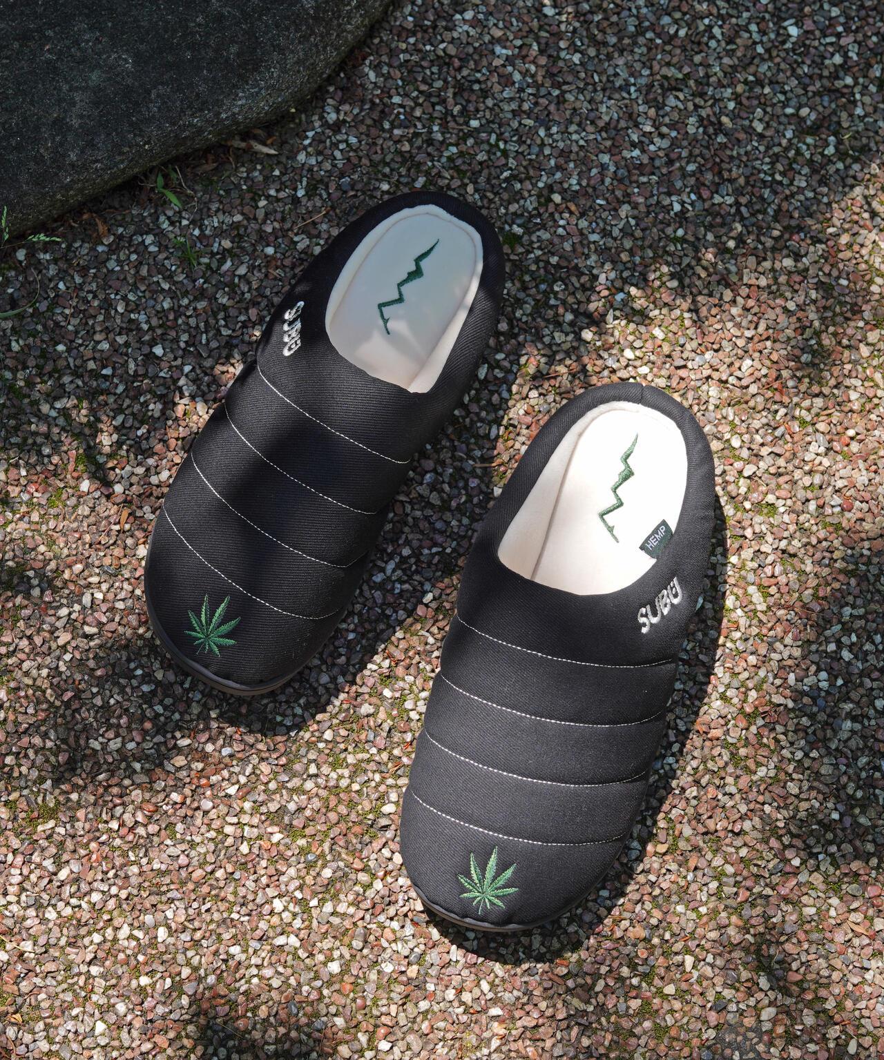 MANASTASH/SUBU x MANASTASH 大麻刺繡涼拖