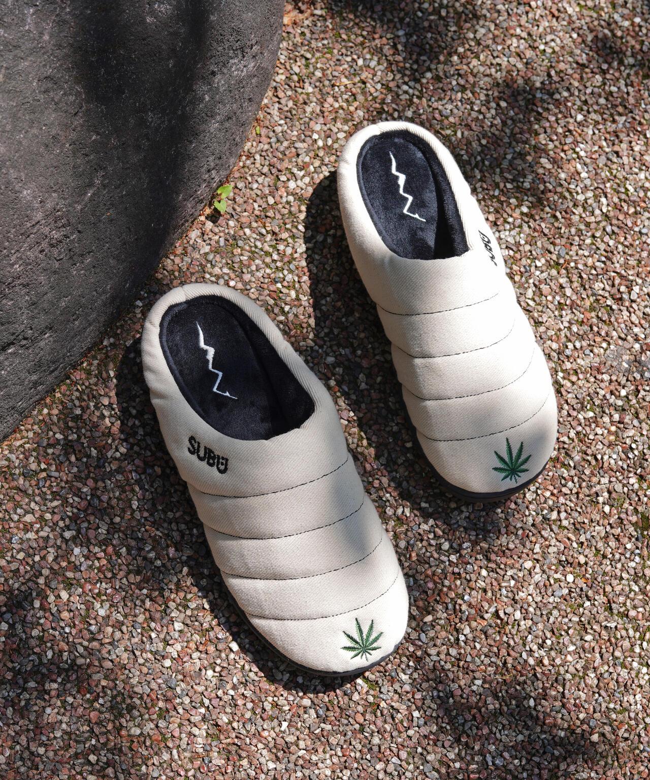 MANASTASH/SUBU x MANASTASH 大麻刺繡涼拖