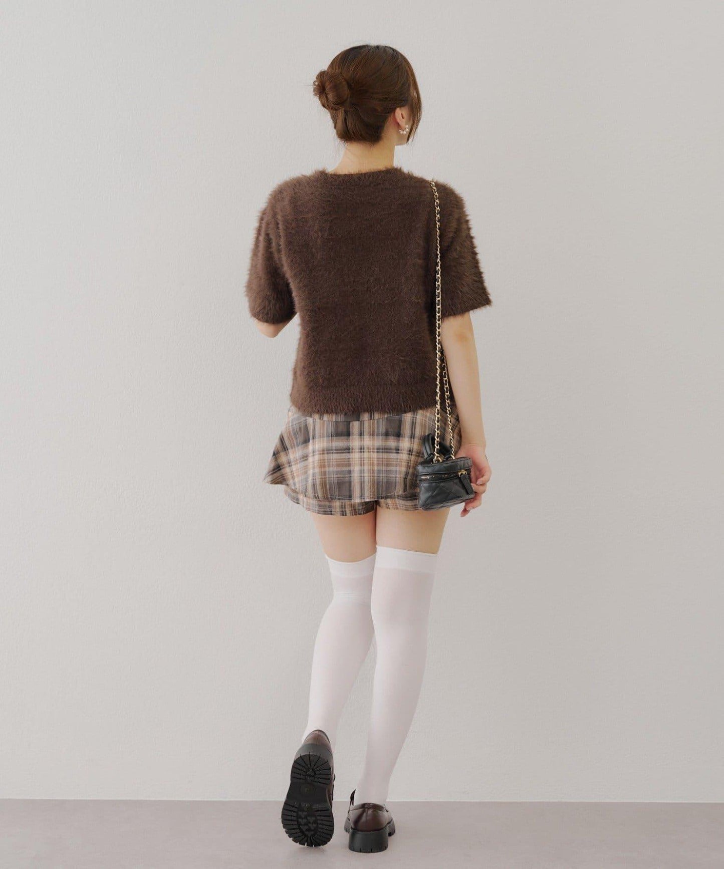 長毛絨套頭衫