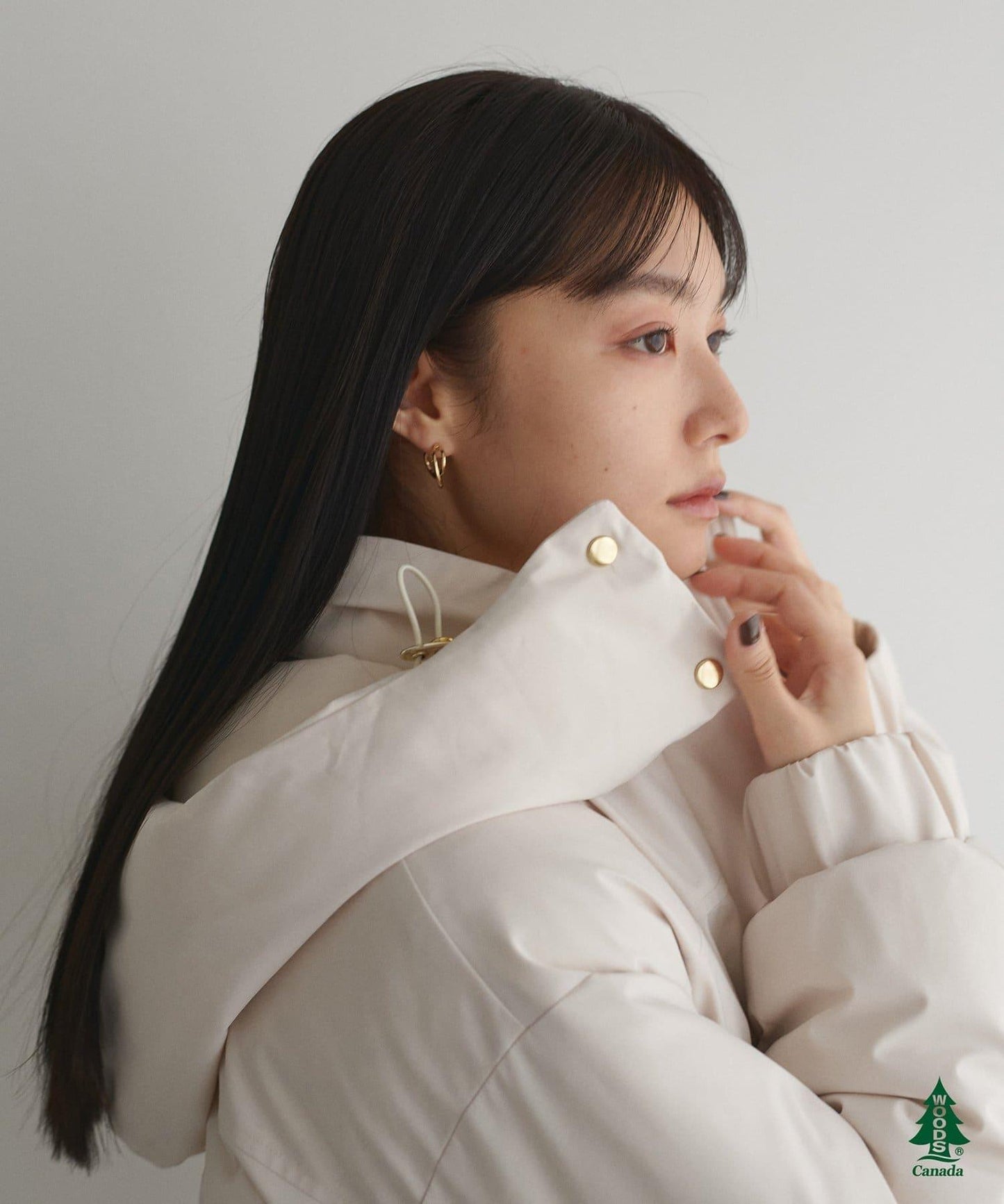 【WOODS CANADA × natural couture】中長款羽絨服