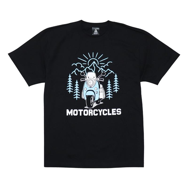 《搖曳露營》 SEASON3_M碼_MOTORCYCLES印花T恤