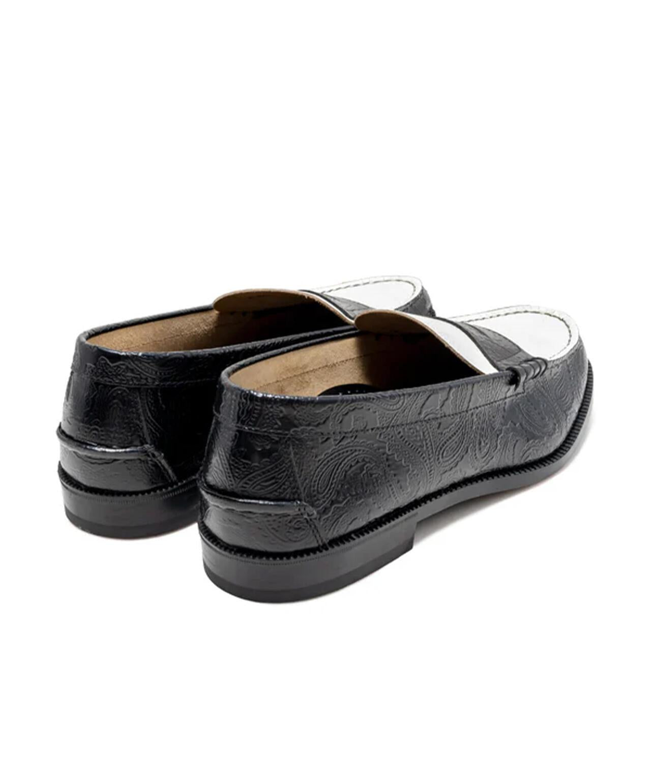 Kenford Fineshoes/男士壓紋樂福鞋