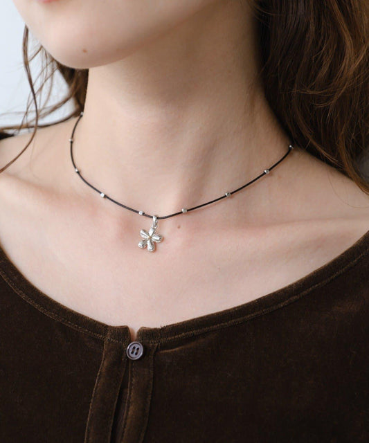 【fiw.】花朵吊墜項圈