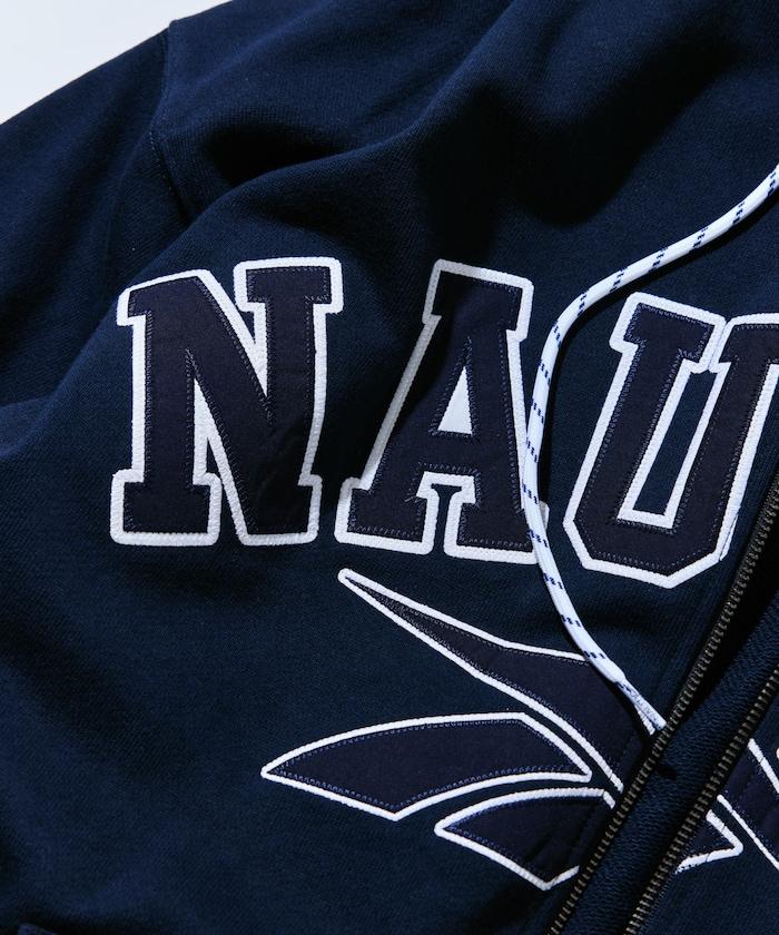 【Exclusive】雙標拱形字母重磅拉鍊連帽衛衣