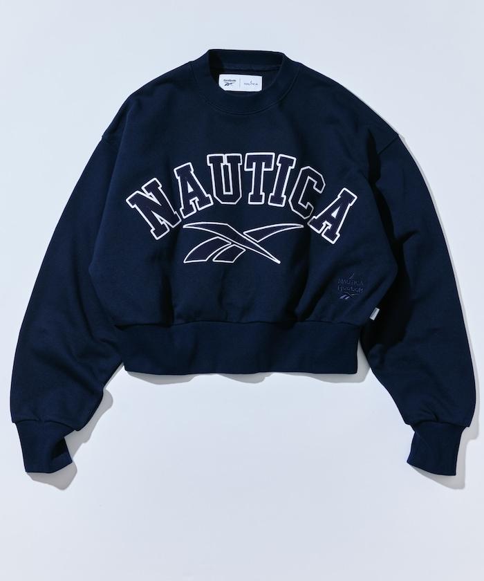 【Exclusive】重磅圓領雙標拱形字母衛衣