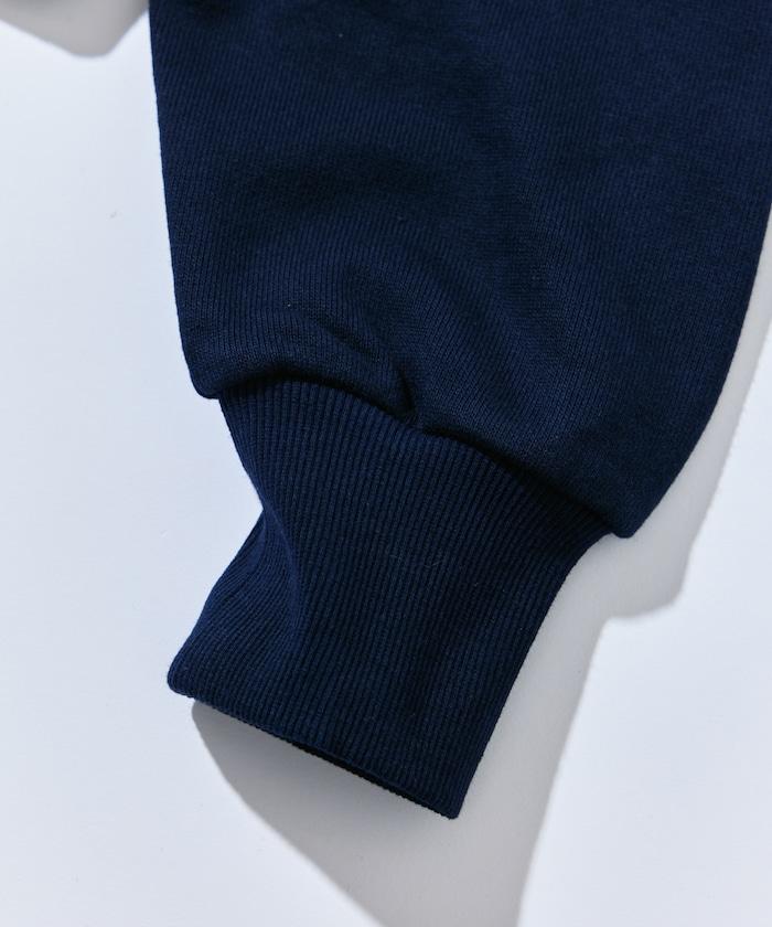 【Exclusive】重磅圓領雙標拱形字母衛衣