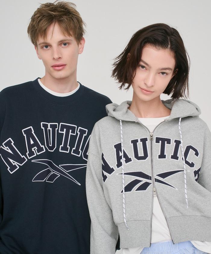 【Exclusive】重磅雙標拱形字母拉鍊連帽衛衣