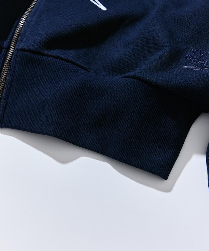 【Exclusive】重磅雙標拱形字母拉鍊連帽衛衣