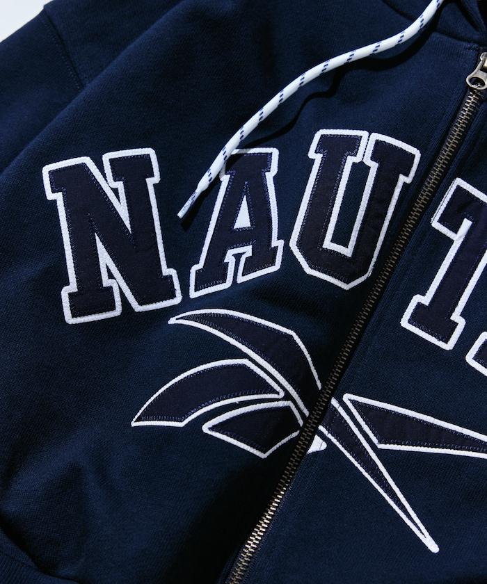 【Exclusive】重磅雙標拱形字母拉鍊連帽衛衣