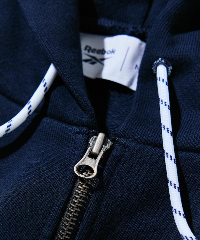 【Exclusive】重磅雙標拱形字母拉鍊連帽衛衣