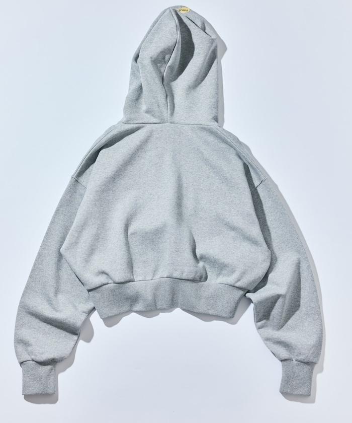 【Exclusive】重磅雙標拱形字母拉鍊連帽衛衣