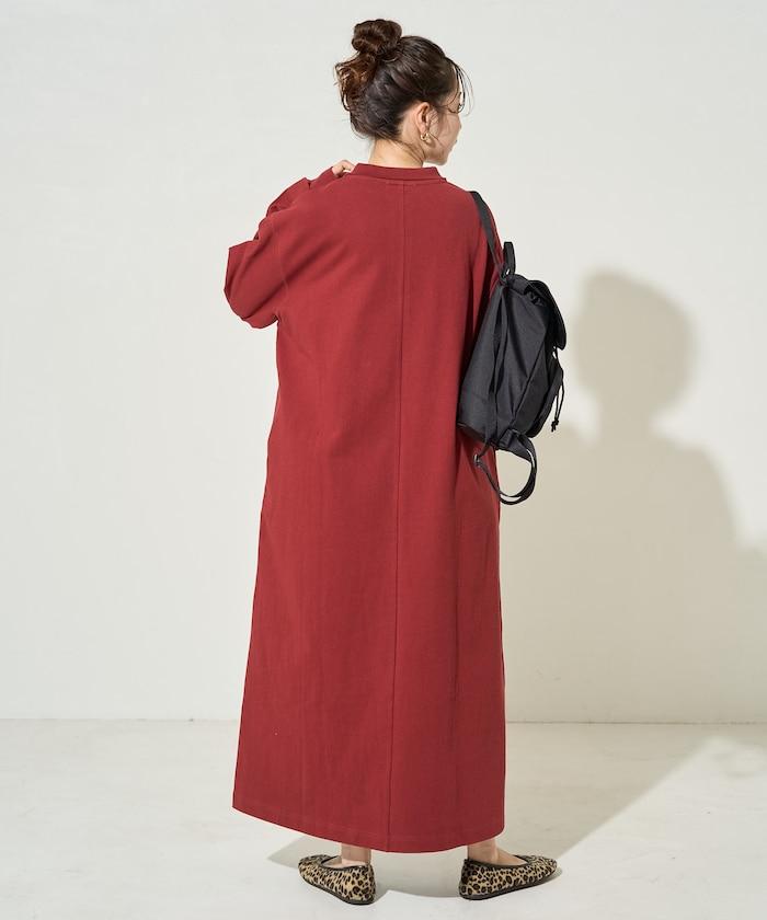 帶領口Polo連衣裙