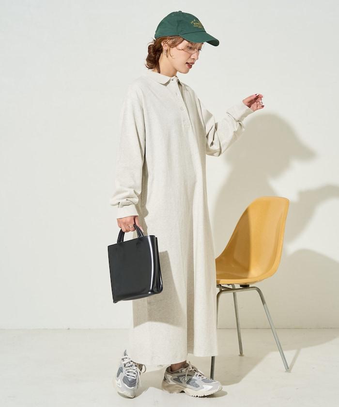 帶領口Polo連衣裙