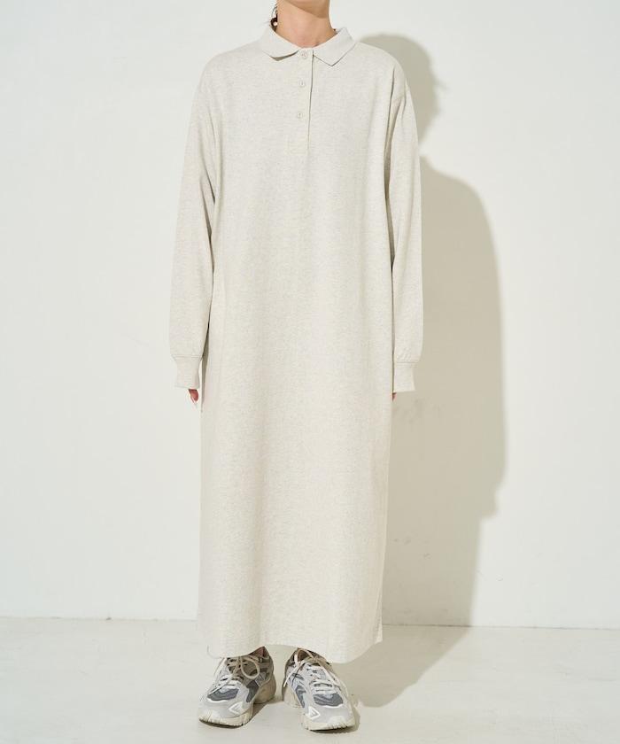 帶領口Polo連衣裙