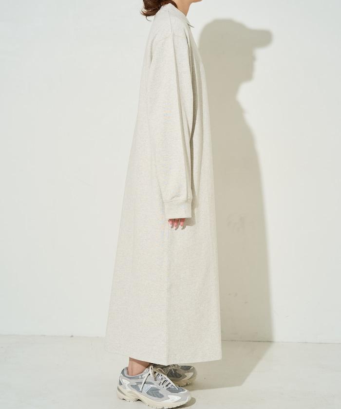 帶領口Polo連衣裙