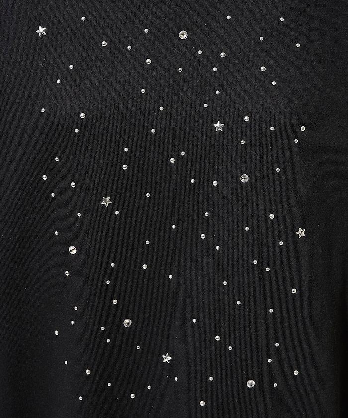 亮片熱貼絨毛衛衣