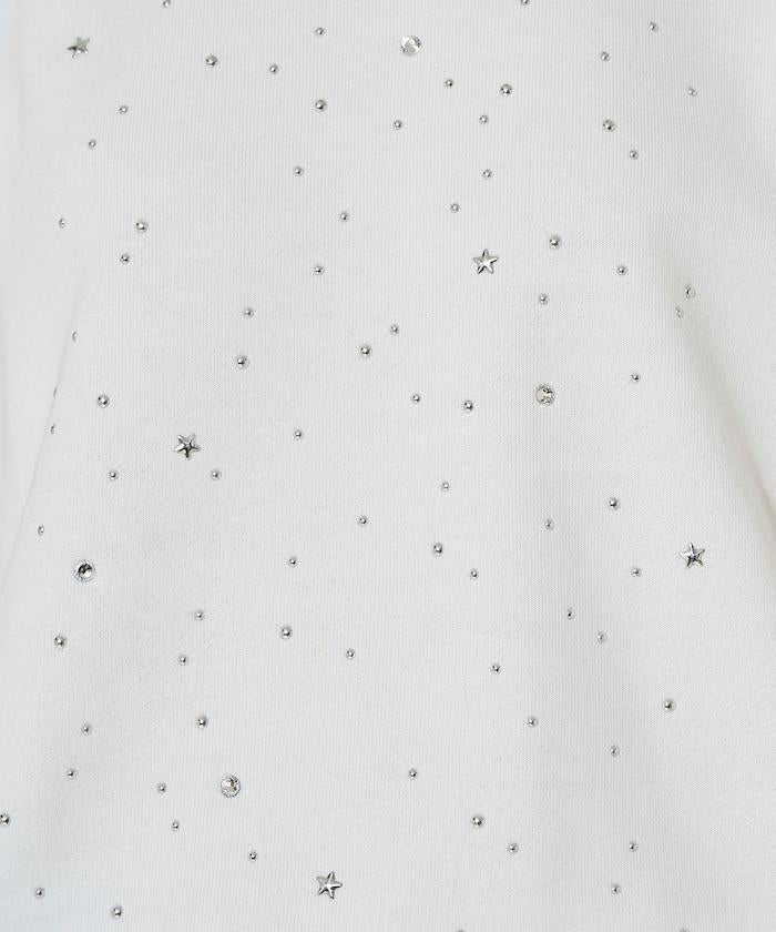 亮片熱貼絨毛衛衣