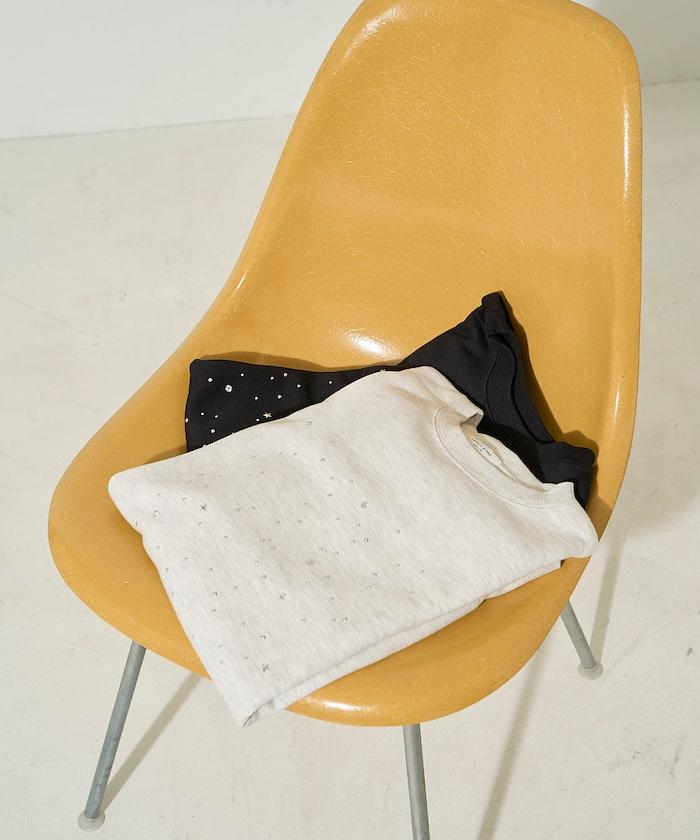 亮片熱貼絨毛衛衣