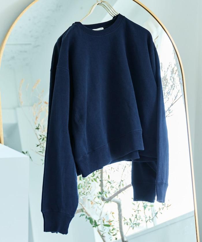 厚重款寬鬆短款衛衣