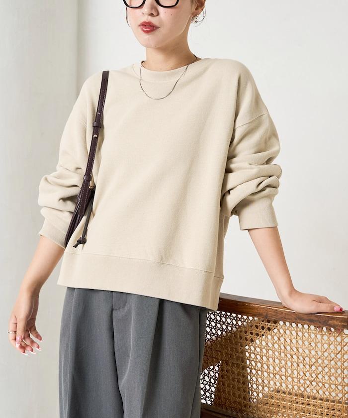 厚重款寬鬆短款衛衣