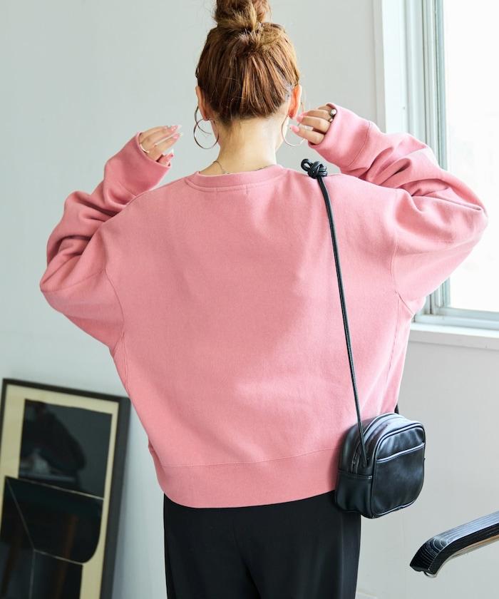 厚重款寬鬆短款衛衣